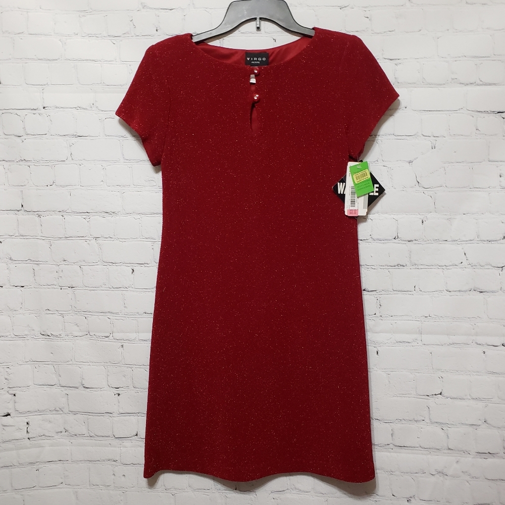 Vintage Virgo Petites Sz 6P Union Made Dress NWT - Picture 5 of 14